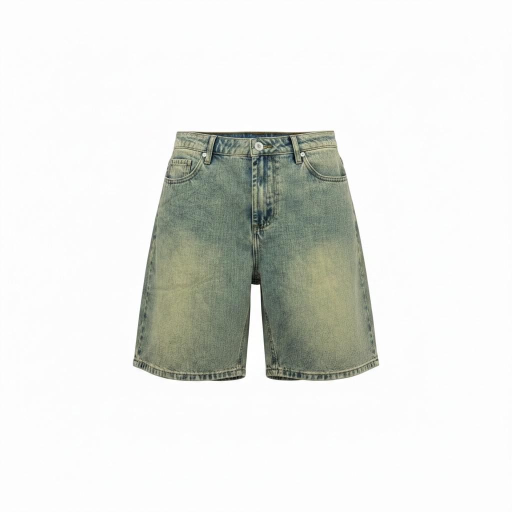 GT-SHORT DENIM SABBIA WASH