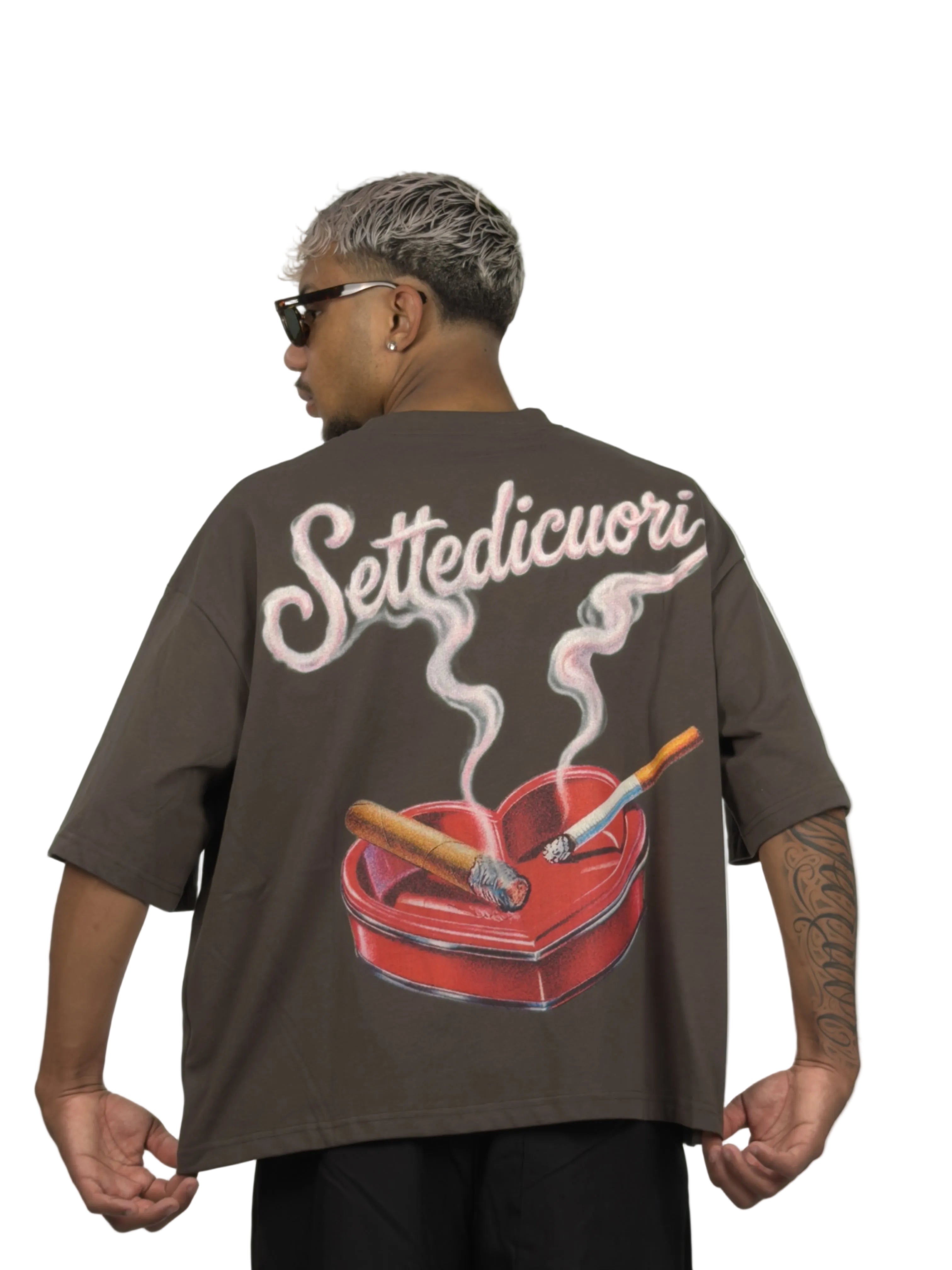 7DICUORI TEE "POSACENERE”