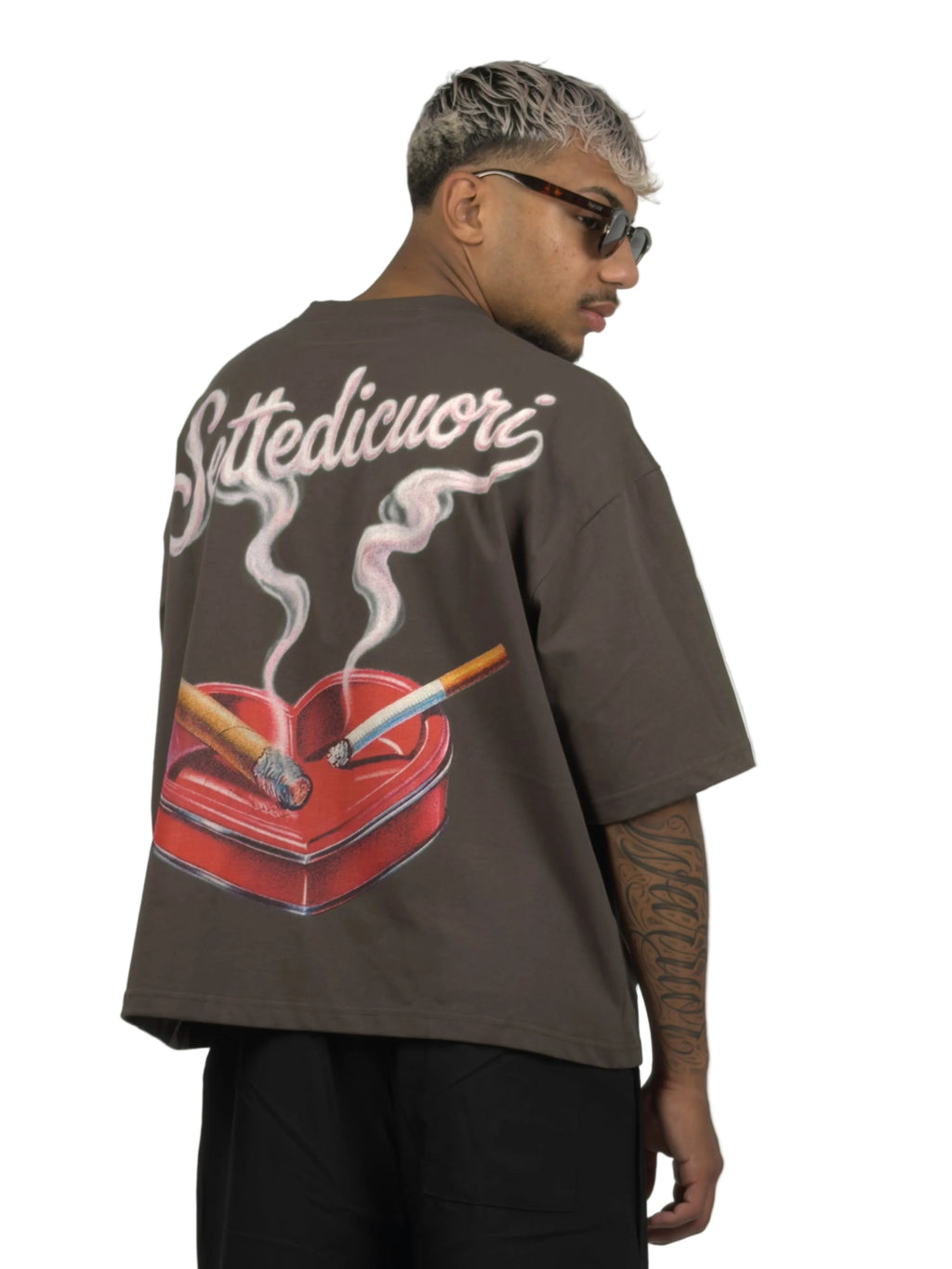 7DICUORI TEE "POSACENERE”