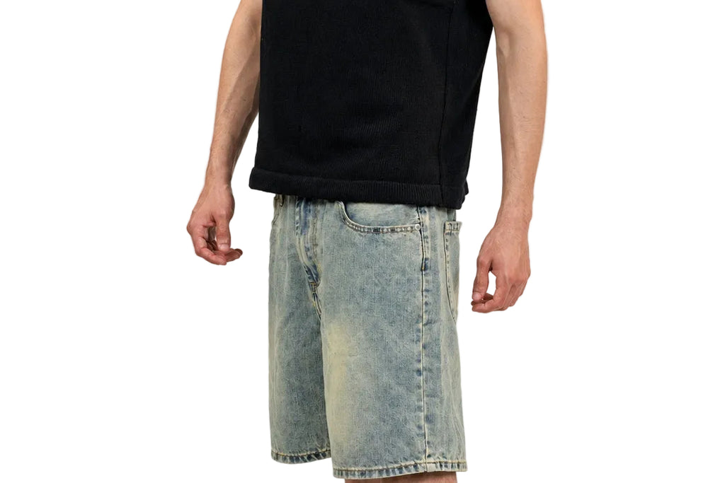 GT-SHORT DENIM SABBIA WASH